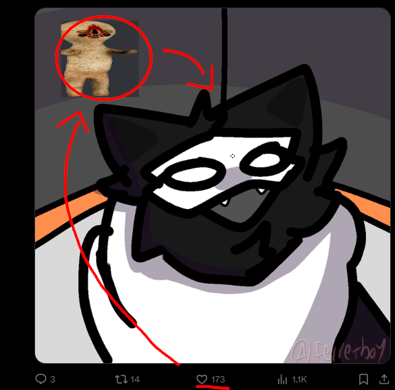 MemecusDescus's tweet photo. @Ferretboy269 :D https://t.co/5mXXRb06St