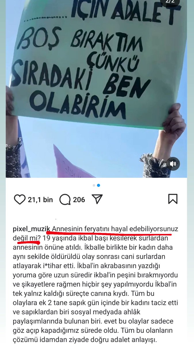 Söylenecek söz kalmadı ben artık gördüğüm hiç bir habere şaşırmayacağım. Daha kaç can  alınacak adaletin gelmesi için söyleyin ?
#ikbaluzuner #ikbaliçinadalet