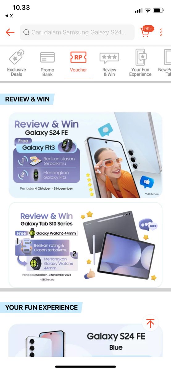 _ronnyIrwn's tweet photo. @ShopeeID Mau coba Galaxy AI Photo Assist pake Galaxy S24 FE di Galaxy Fest 4-13 Oktober #GalaxyS24FEdiShopee https://t.co/bOkcwF2SfR