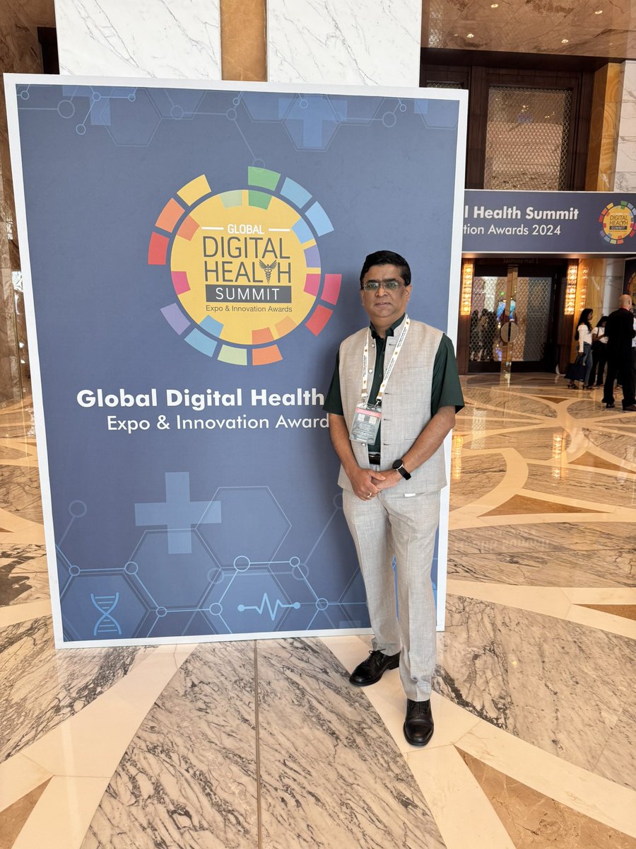 Dr Subramanyam Mahankali (@drmahankali) on Twitter photo “Adopting digital health is the way forward.
Dr. Rajendra Pratap Gupta led the way in demonstrating how technology can transform healthcare. Let’s embrace digital innovations and shape the future of health together. #DigitalHealth #GDHS2024”
<a href="/RajendraGupta/">Dr. Rajendra Pratap Gupta, PhD</a> <a href="/MevishPVaishnav/">Mevish P. Vaishnav</a> “Adopting digital health is the way forward.
Dr. Rajendra Pratap Gupta led the way in demonstrating how technology can transform healthcare. Let’s embrace digital innovations and shape the future of health together. #DigitalHealth #GDHS2024”
<a href="/RajendraGupta/">Dr. Rajendra Pratap Gupta, PhD</a> <a href="/MevishPVaishnav/">Mevish P. Vaishnav</a>