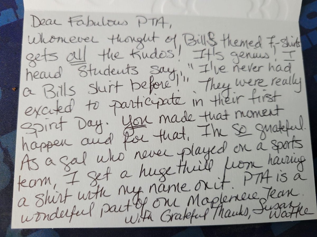 This is WHY we PTA. All the feels. 💙💛
We all have busy lives. Many of us work full time w demanding work schedules &amp; have kids in sports &amp; dance, etc. We choose to use our precious time off for this because we love our <a href="/maplemere/">MaplemereElementarySchool</a> community.  <a href="/SweetHomeCSD/">Sweet Home Central School District</a> #WeAreSweetHome