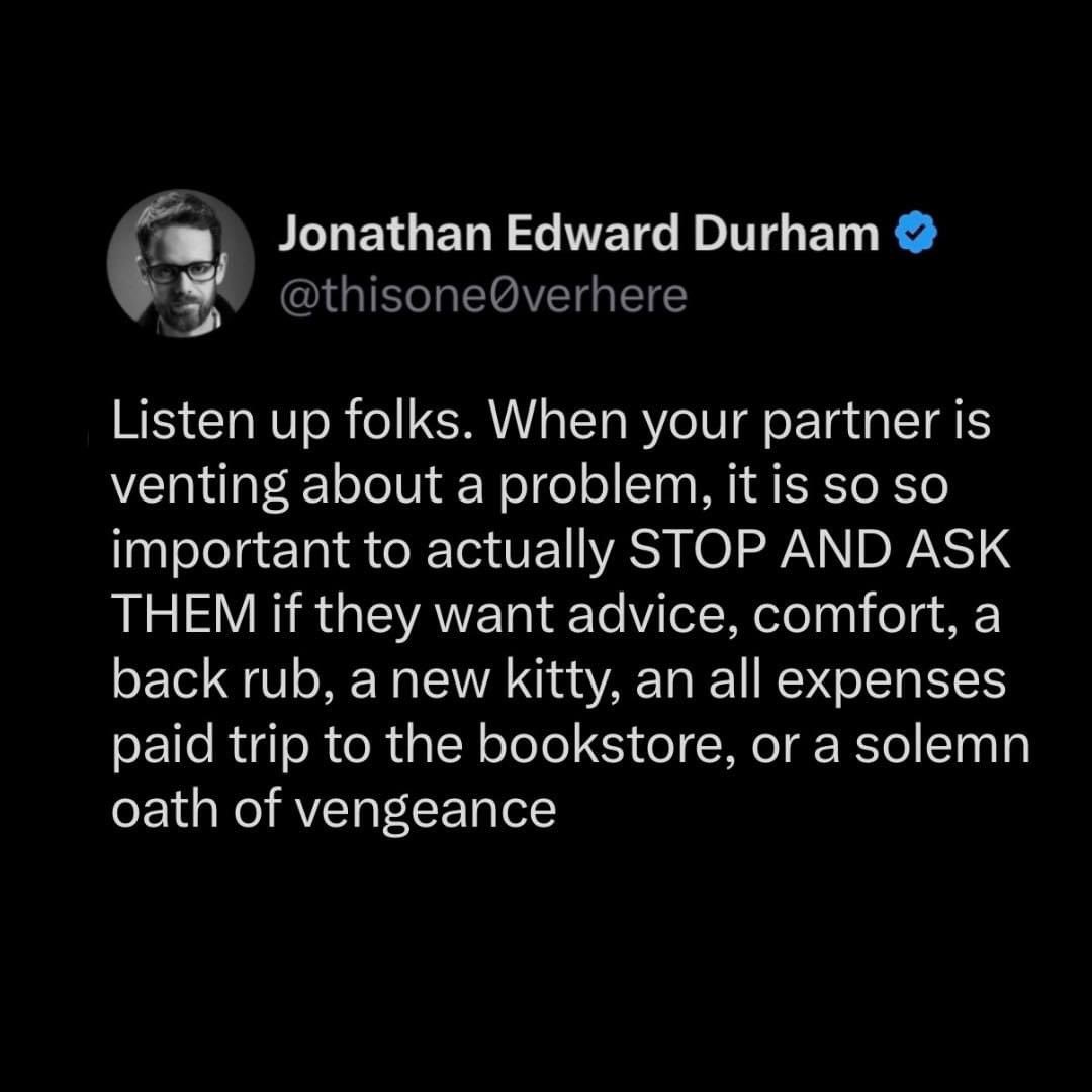 The more you know…