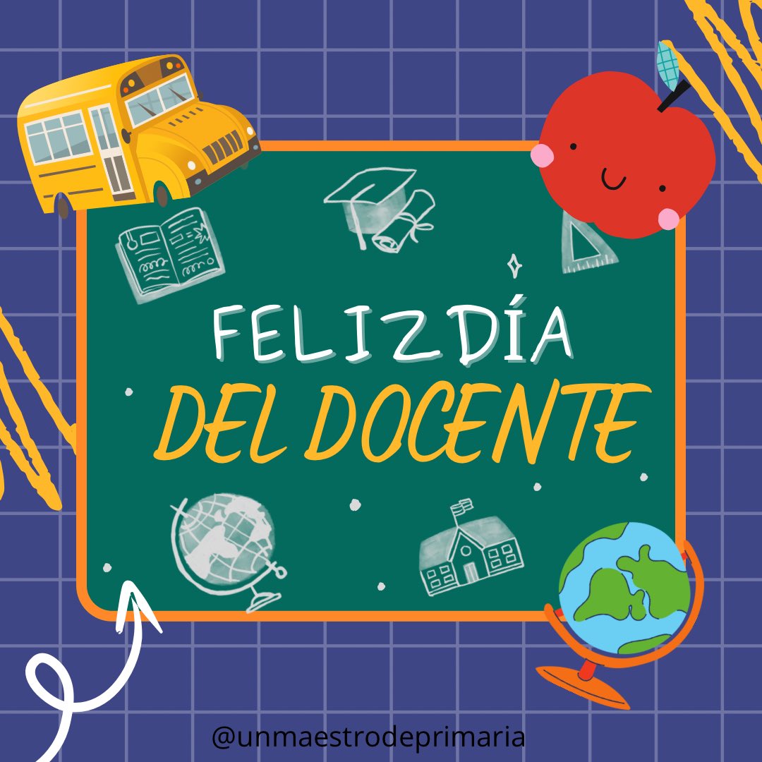 Hoy celebramos a quienes con paciencia, cariño y tesón, enseñan mucho más que libros, celebramos la dedicación de la profesión con ilusión.

💡Feliz Día Mundial del Docente! 🍎 

 #GraciasProfes #DiaDelDocente #profes