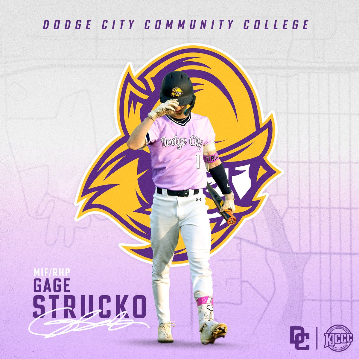 GageStrucko2025 (@gagestrucko) on Twitter photo I’m grateful to announce my commitment to Dodge City. Thank you to my family and everyone who has helped me get to this point. #agtg
<a href="/RichmondBraves/">Richmond Braves</a> <a href="/BWBaseball1/">Briar Woods Baseball</a> <a href="/CoachFeems_BCBA/">Feems</a> <a href="/ZNadolny28/">Zachary Nadolny</a> <a href="/pinch26/">Adam Chu</a> <a href="/BrandonSnyder29/">Brandon Snyder</a> <a href="/pdlbaseball/">Player Development Lab</a> <a href="/PrepBaseballVA/">Prep Baseball Virginia/DC</a> <a href="/GoConqsBB/">Dodge City CC Baseball</a> <a href="/jm_kelly4/">JM Kelly</a> I’m grateful to announce my commitment to Dodge City. Thank you to my family and everyone who has helped me get to this point. #agtg
<a href="/RichmondBraves/">Richmond Braves</a> <a href="/BWBaseball1/">Briar Woods Baseball</a> <a href="/CoachFeems_BCBA/">Feems</a> <a href="/ZNadolny28/">Zachary Nadolny</a> <a href="/pinch26/">Adam Chu</a> <a href="/BrandonSnyder29/">Brandon Snyder</a> <a href="/pdlbaseball/">Player Development Lab</a> <a href="/PrepBaseballVA/">Prep Baseball Virginia/DC</a> <a href="/GoConqsBB/">Dodge City CC Baseball</a> <a href="/jm_kelly4/">JM Kelly</a>