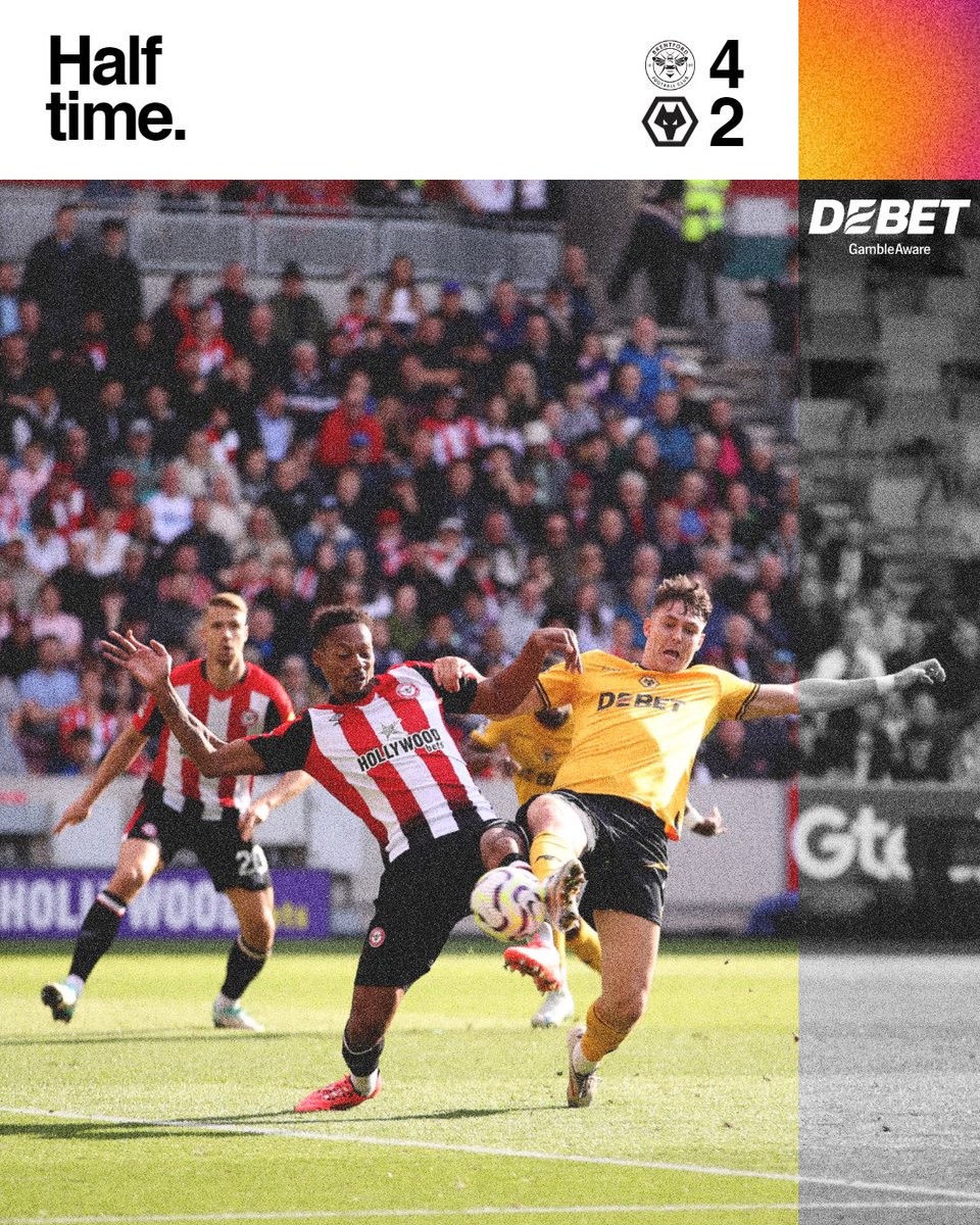 Two down as we head into the break. 

⏱️⚽️