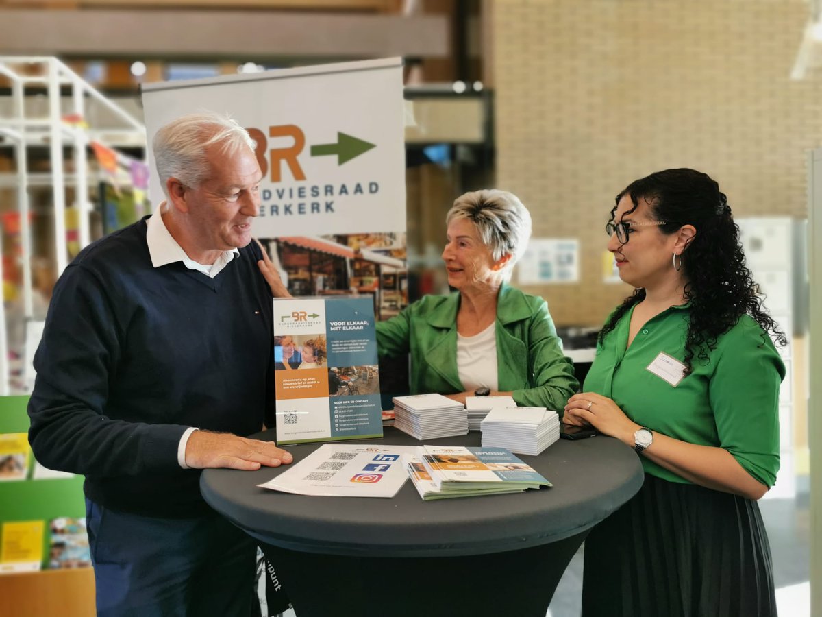 BARidderkerk's tweet photo. Mooie ontmoetingen vandaag op de vrijwilligersmarkt van Facet! https://t.co/7yS6zvQpNi