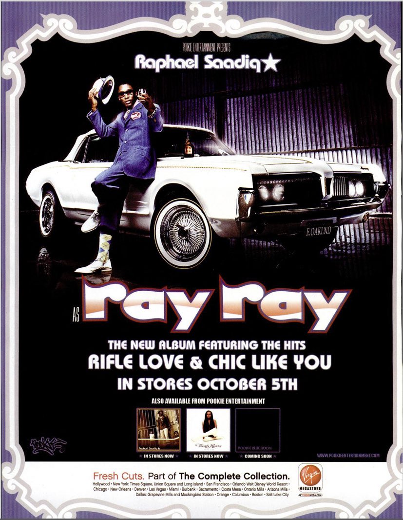 October 5, 2004 
‘Ray Ray’ is 20…
Still one of Saadiq’s best !
