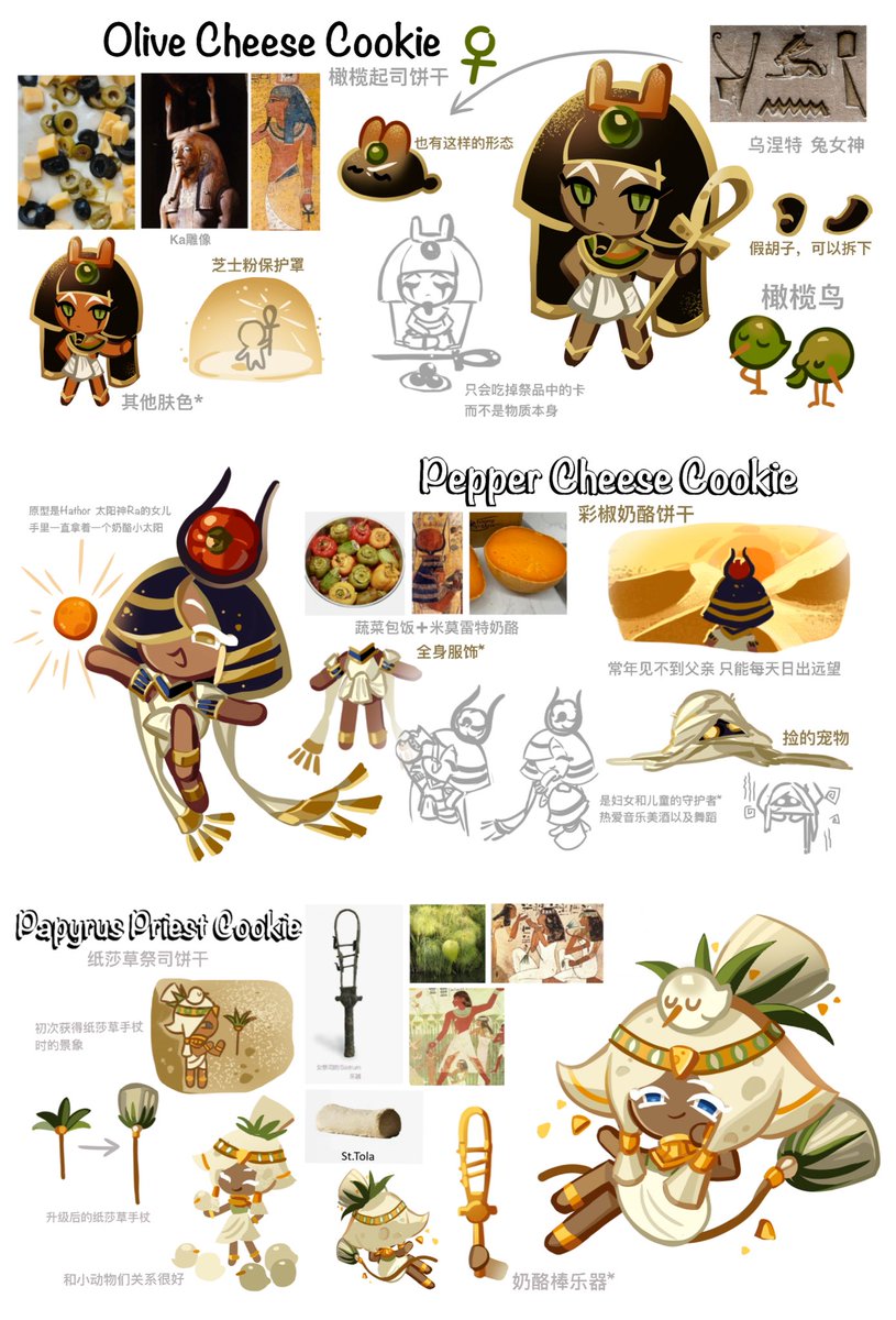 推特卡了结果删错帖子🥲，干脆发下整合版吧
#cookierunkingdom
#cookierunkingdomoc