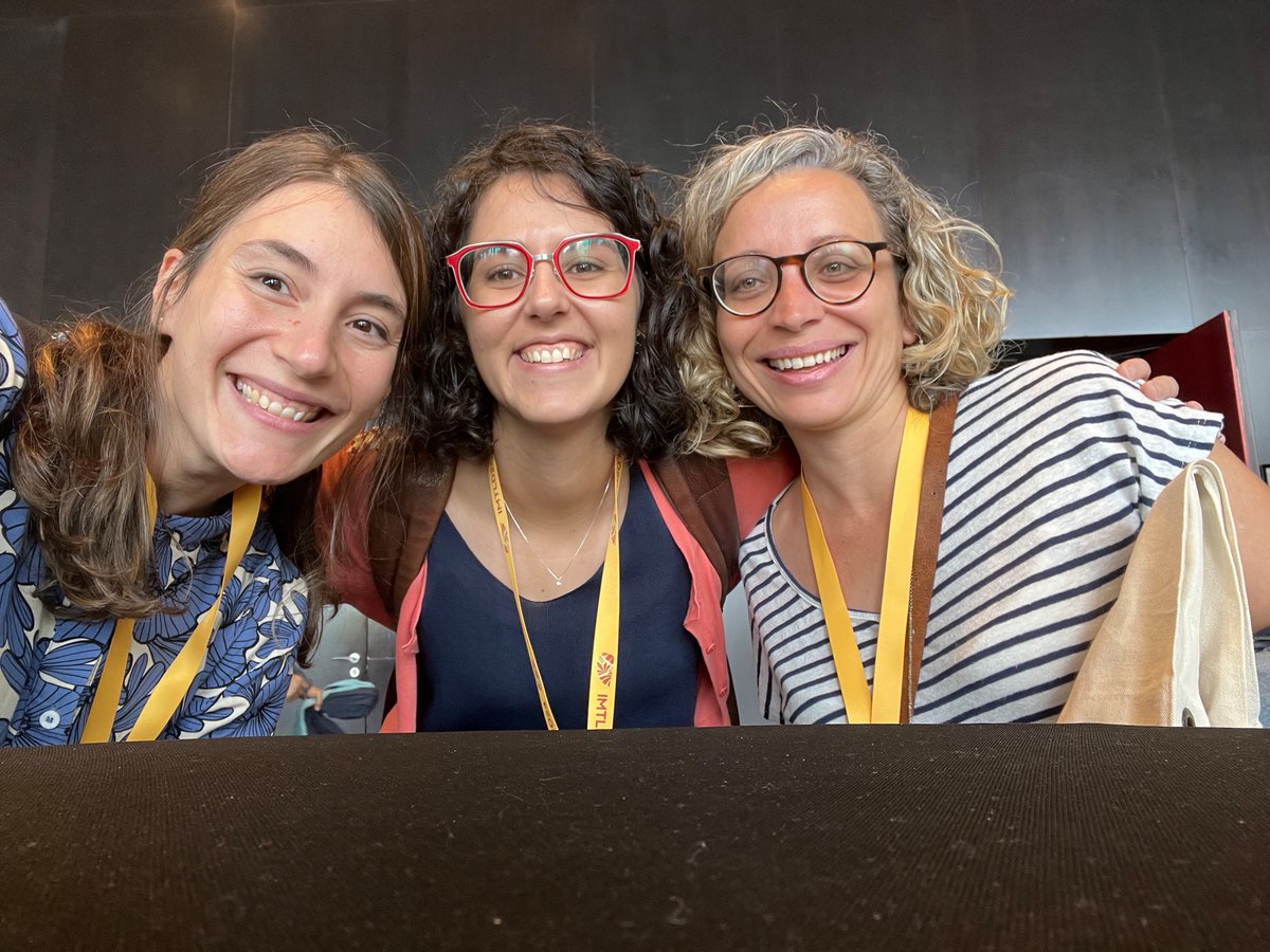 Giulia76907046's tweet photo. Great meeting and happy reunion @LCanillasAlaves @terebroquetas  #IMTLD2024 https://t.co/xFRN6CDvIc