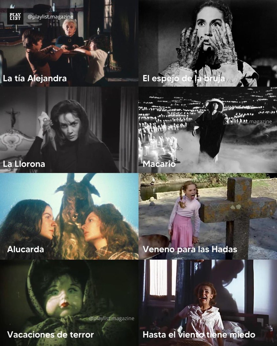 Te compartimos algunas películas de terror mexicanas que puedes ver en octubre.
¿Cuáles has visto? 😱🫨