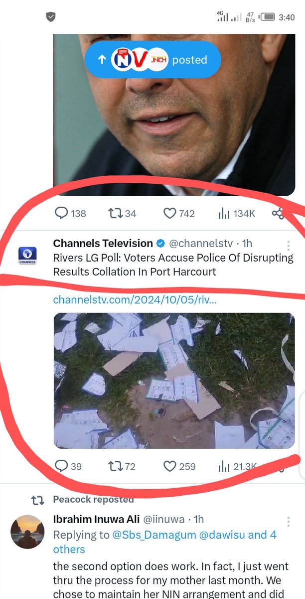 generalsauth's tweet image. Voter suppression tactics have now gone beyond thuggery, as the Nigerian police are allegedly involved in election disruptions in Rivers State.