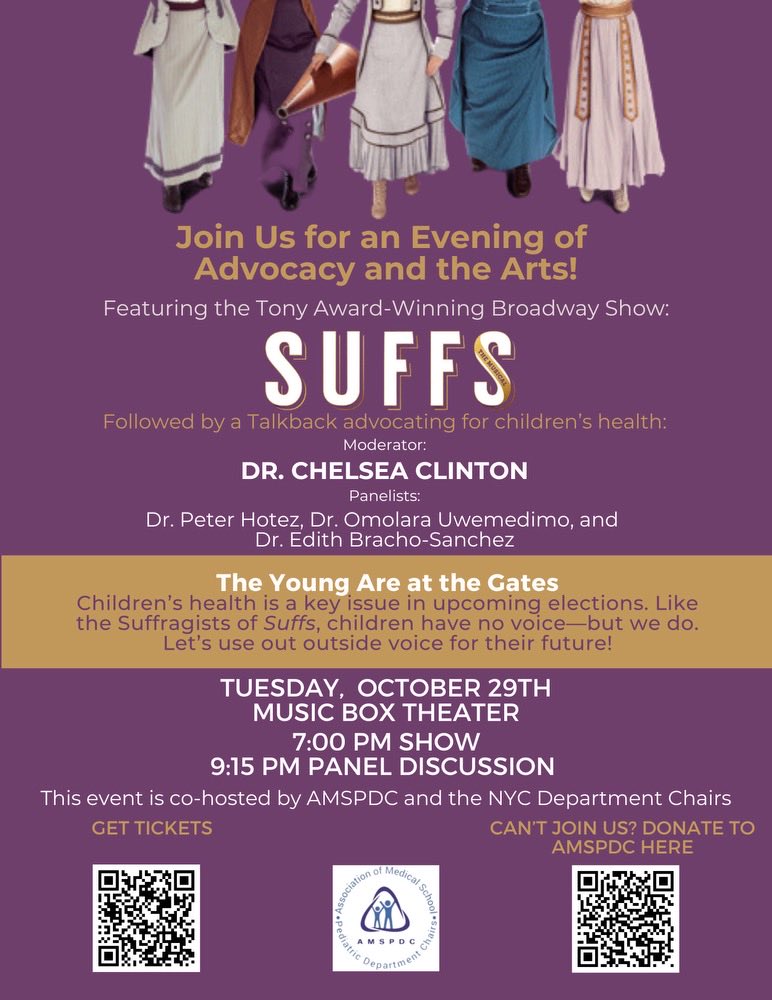 Dr. Bob Vinci (@bvincibmc) on Twitter photo Calling all child health advocates. Join us for a special evening on Broadway as we raise our voices for children. <a href="/SalliePermar/">Sallie Permar MD PhD</a> <a href="/AnnieAndrewsMD/">Dr. Annie Andrews</a> <a href="/amspdc/">AMSPDC</a> <a href="/APPDconnect/">APPD</a> <a href="/ab_peds/">American Board of Pediatrics (ABP)</a> <a href="/AAPSOPT/">AAP Peds Trainees</a> <a href="/AmerAcadPeds/">American Academy of Pediatrics</a> <a href="/ChelseaClinton/">Chelsea Clinton</a> Calling all child health advocates. Join us for a special evening on Broadway as we raise our voices for children. <a href="/SalliePermar/">Sallie Permar MD PhD</a> <a href="/AnnieAndrewsMD/">Dr. Annie Andrews</a> <a href="/amspdc/">AMSPDC</a> <a href="/APPDconnect/">APPD</a> <a href="/ab_peds/">American Board of Pediatrics (ABP)</a> <a href="/AAPSOPT/">AAP Peds Trainees</a> <a href="/AmerAcadPeds/">American Academy of Pediatrics</a> <a href="/ChelseaClinton/">Chelsea Clinton</a> 