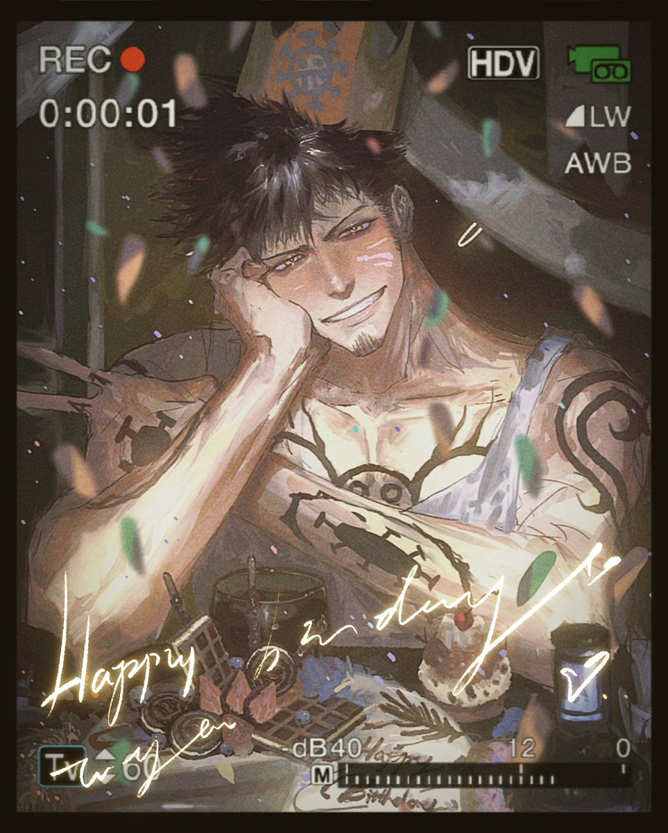 🐯𝑯𝒂𝒑𝒑𝒚 𝒃𝒊𝒓𝒕𝒉𝒅𝒂𝒚 𝒕𝒐 𝒚𝒐𝒖🎂
#ロー誕生祭2024