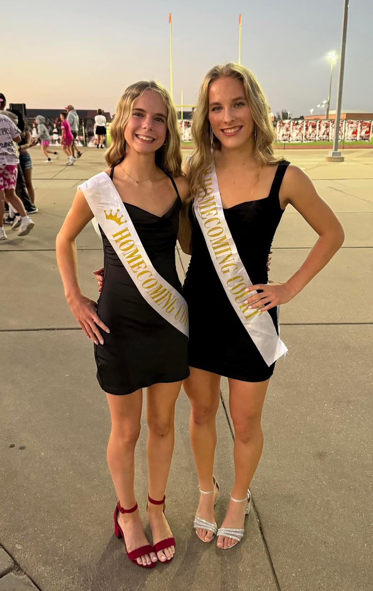MaizeVolleyball's tweet photo. These two represent MHS volleyball to the core. We sure are proud of Bethanie and Lauren! https://t.co/eCOd3KeIao