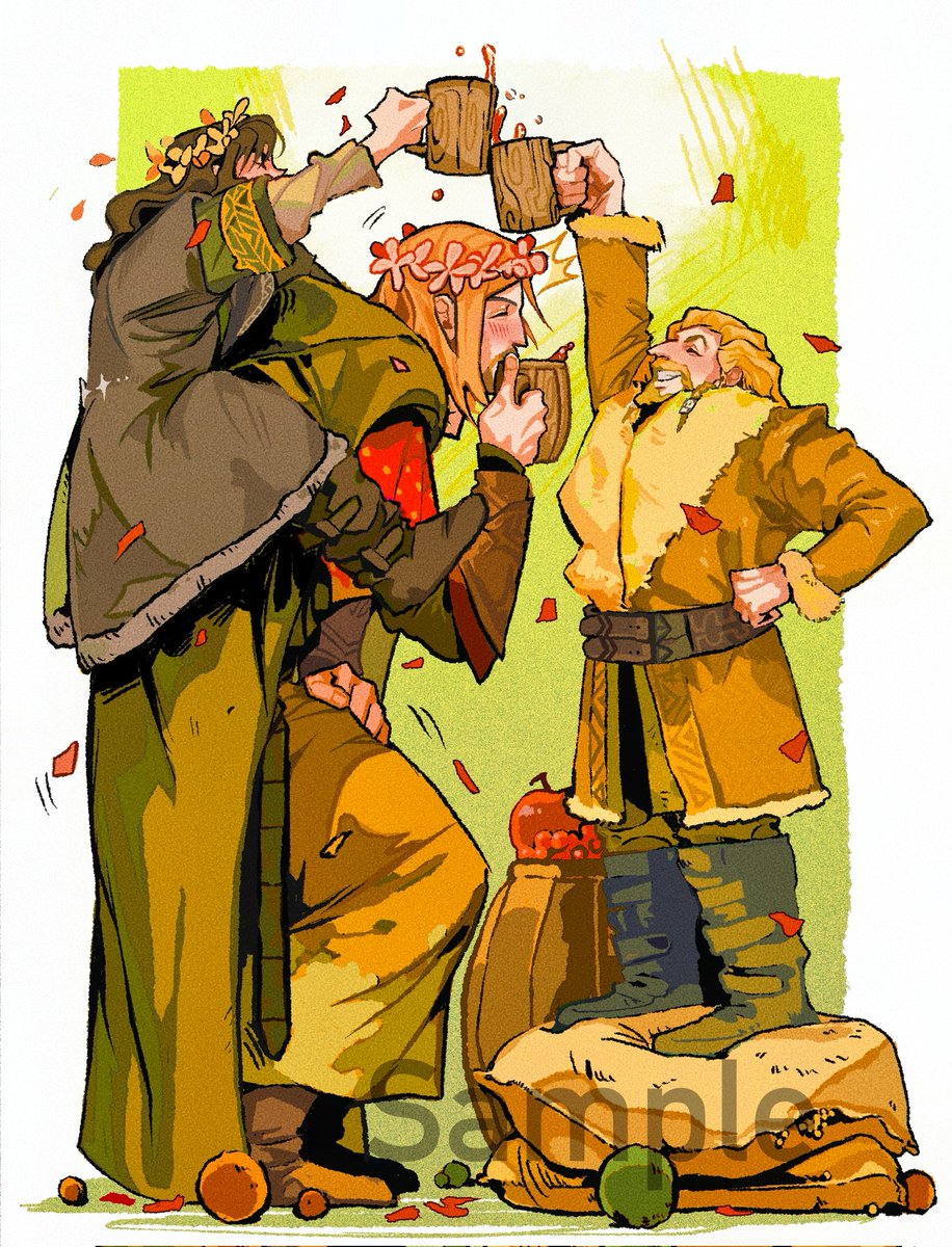 #LOTR 
boromir,fili and kili