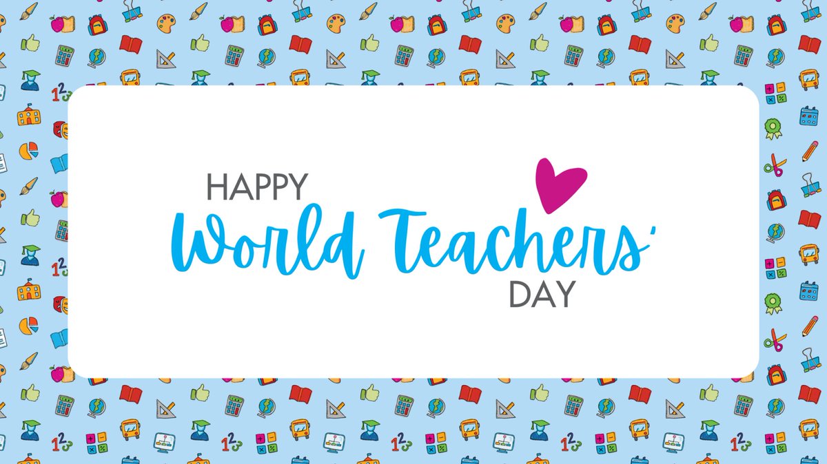 Thank you to all the world’s educators.