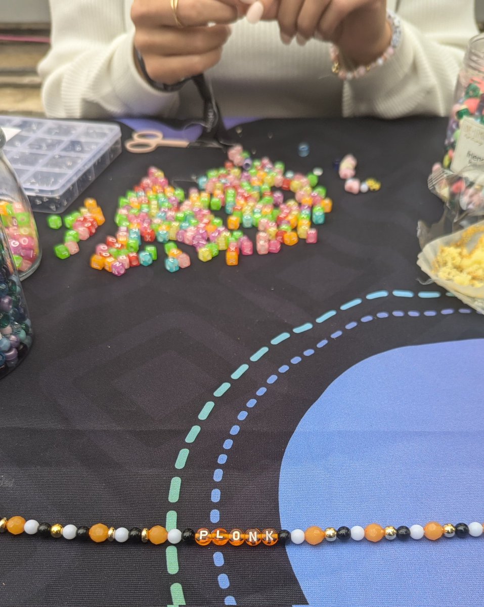 building PLONK bracelets at <a href="/aztecnetwork/">Aztec</a> booth during <a href="/ETHRome/">ETHRome 🇮🇹</a> 

(yes, <a href="/ZKVProtocol/">zk V e r i f y</a> can verify Ultraplonk proofs too in case you were wondering)