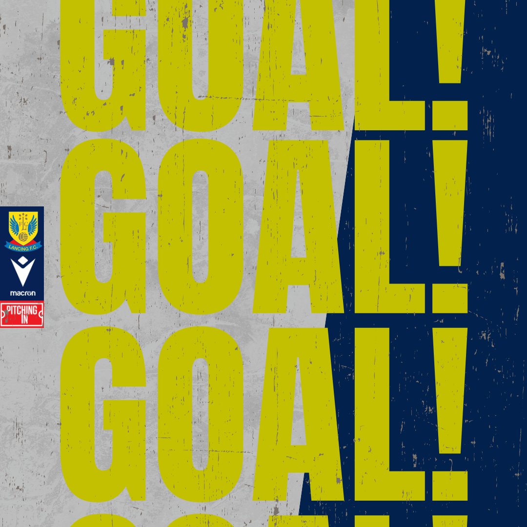 LancingFC's tweet image. 60: GOAAAALLLLL!!! 

Our skipper puts us level! HARRY DOCHERTY!!!

💛1-1⚪| #Lancers