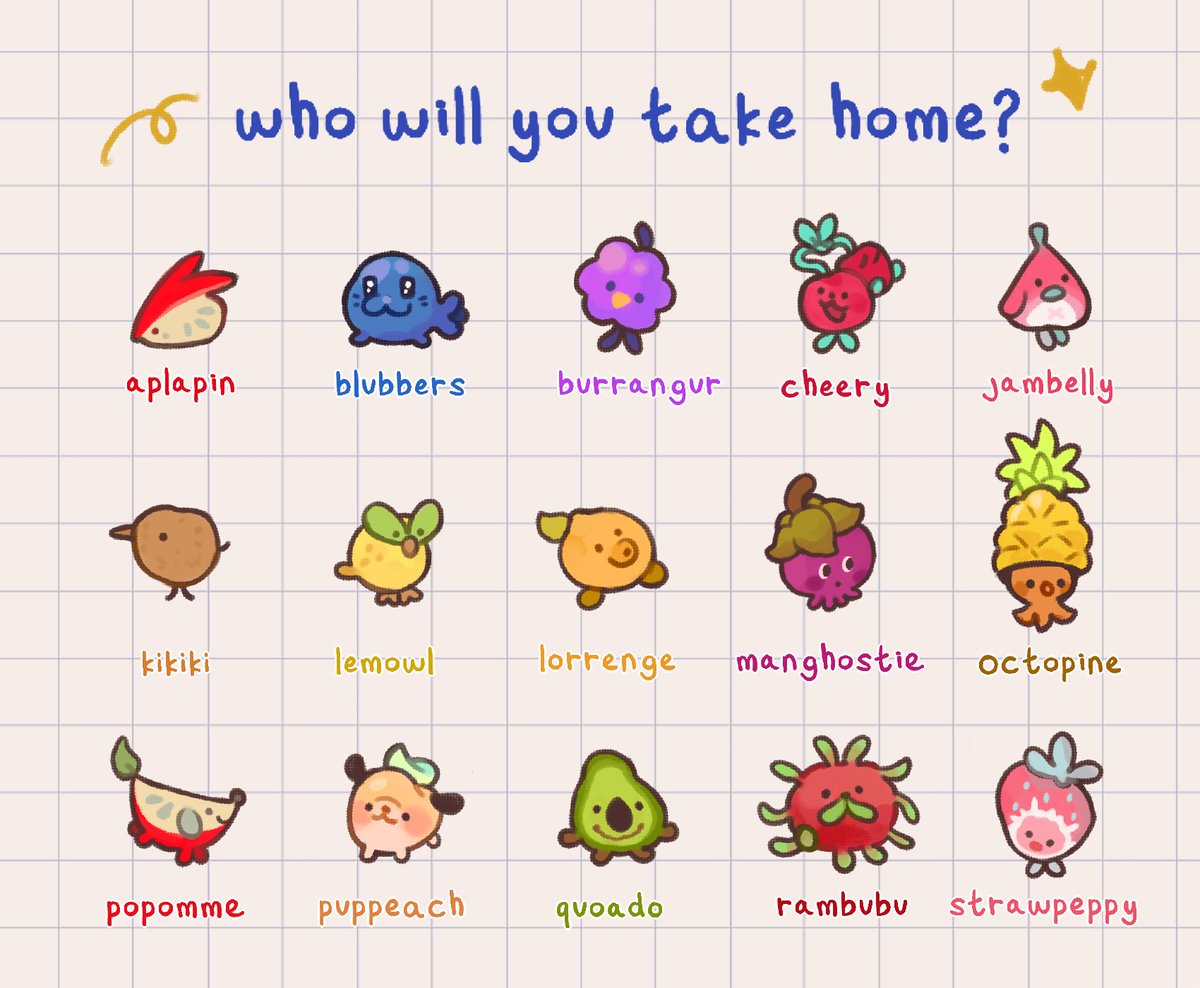 miyabau's tweet photo. [art/baobears] tag yourself... im blubbers https://t.co/mRMY8TZklt