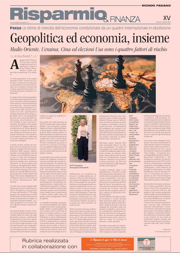 mondopadano's tweet photo. Geopolitica ed economia, insieme
Le stime di crescita dell’economia condizionate da un quadro internazionale in ebollizione: Medio Oriente, Ucraina, Cina ed elezioni Usa sono i quattro fattori di rischio.
https://t.co/SmGbCYikS1 https://t.co/0hRHMMACfI
