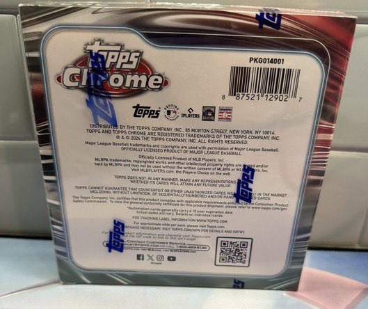 FastBreakCards's tweet image. ⏰ 10-05 Saturday Special Giveaway ⏰

2024 Topps Chrome Baseball Monster Box

All you have to do is follow, like and retweet.

Ends at 8 PM Eastern today! October 5th.

Winner selected by randomizer, appsorteos.

Feel free to join us in the FBC Free Card Monitor discord for the…