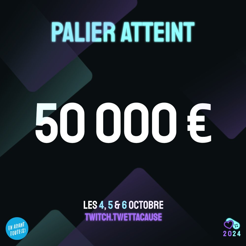 50 000 BALLES !!!
CINQUANTE MILLE BAAALLES !! 🥳🥳

C'est juste in-croy-able 💙💜