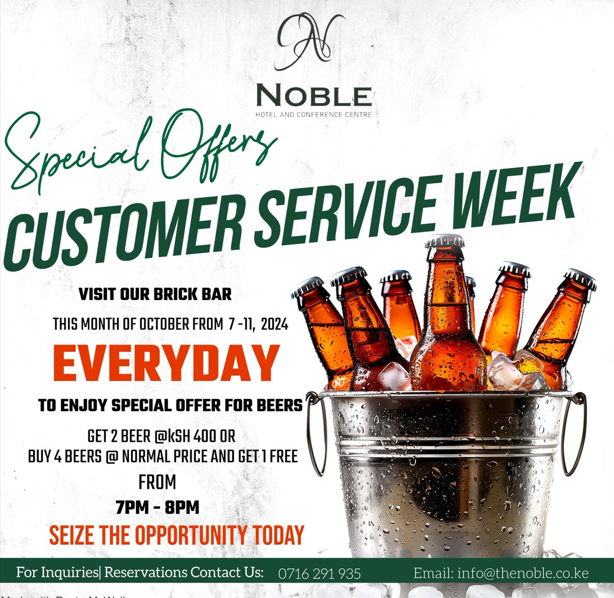 The Noble Hotel and Conference Centre Eldoret tweet media