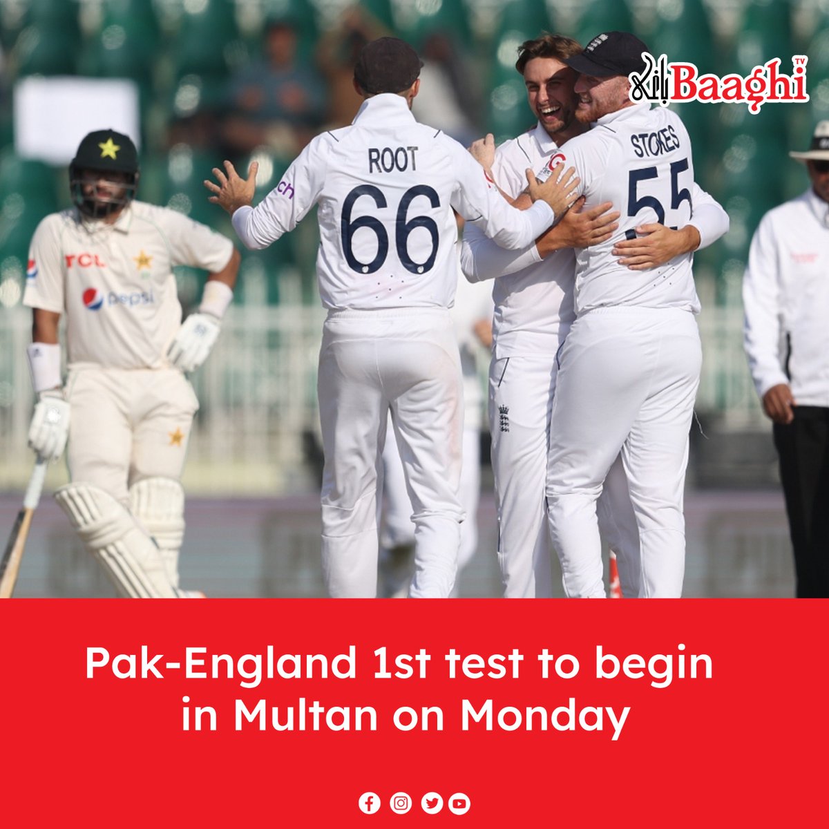 BaaghiTV's tweet image. Pak-England 1st test to begin in Multan on Monday

en.baaghitv.com/pak-england-1s…

#BaaghiTV #PakVsEng #FirstTest #Multan #Monday