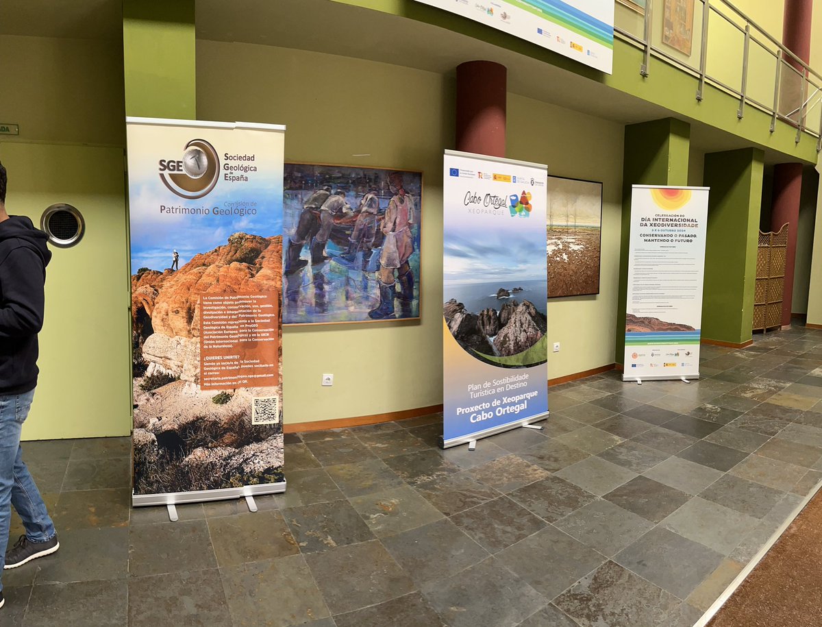 PatrimonioGeo's tweet photo. #Geodiversityday Todo a punto de empezar en #Cedeira con @xeocabortegal 
Sigue en directo el #Magazine de la Geodiversidad 👇👇👇👇
https://t.co/WVXovmX1dm https://t.co/0jOklfCAJX