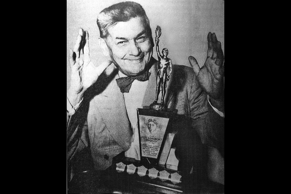 October 5th - On This Day in BC Sport History: 1936

The North Shore Indians lacrosse team beats Orillia Terriers 8-6 in Game 2 of the <a href="/CLAMannCup/">Mann Cup</a> Final at Toronto's Maple Leaf Gardens before a crowd of 8000, the first time in six years a western team won a Mann Cup game in.../2