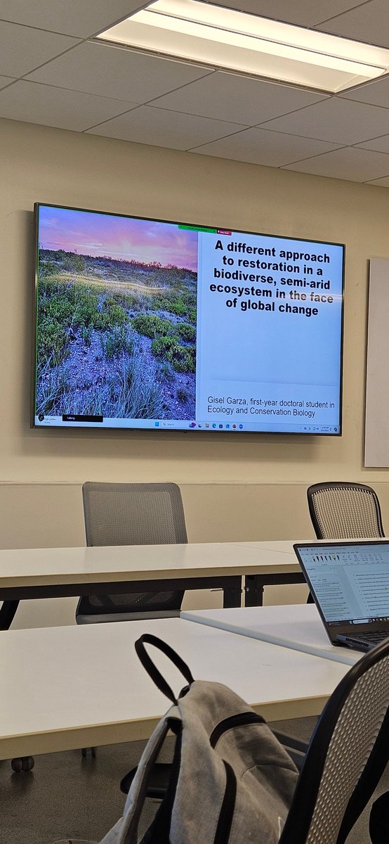 I presented for the first time as a Ph.D. student, and I'm glad that I got to introduce folks to the Tamaulipan thornscrub ecosystem that I love! It was an amazing opportunity to brainstorm more research ideas. Many more presentations to come!