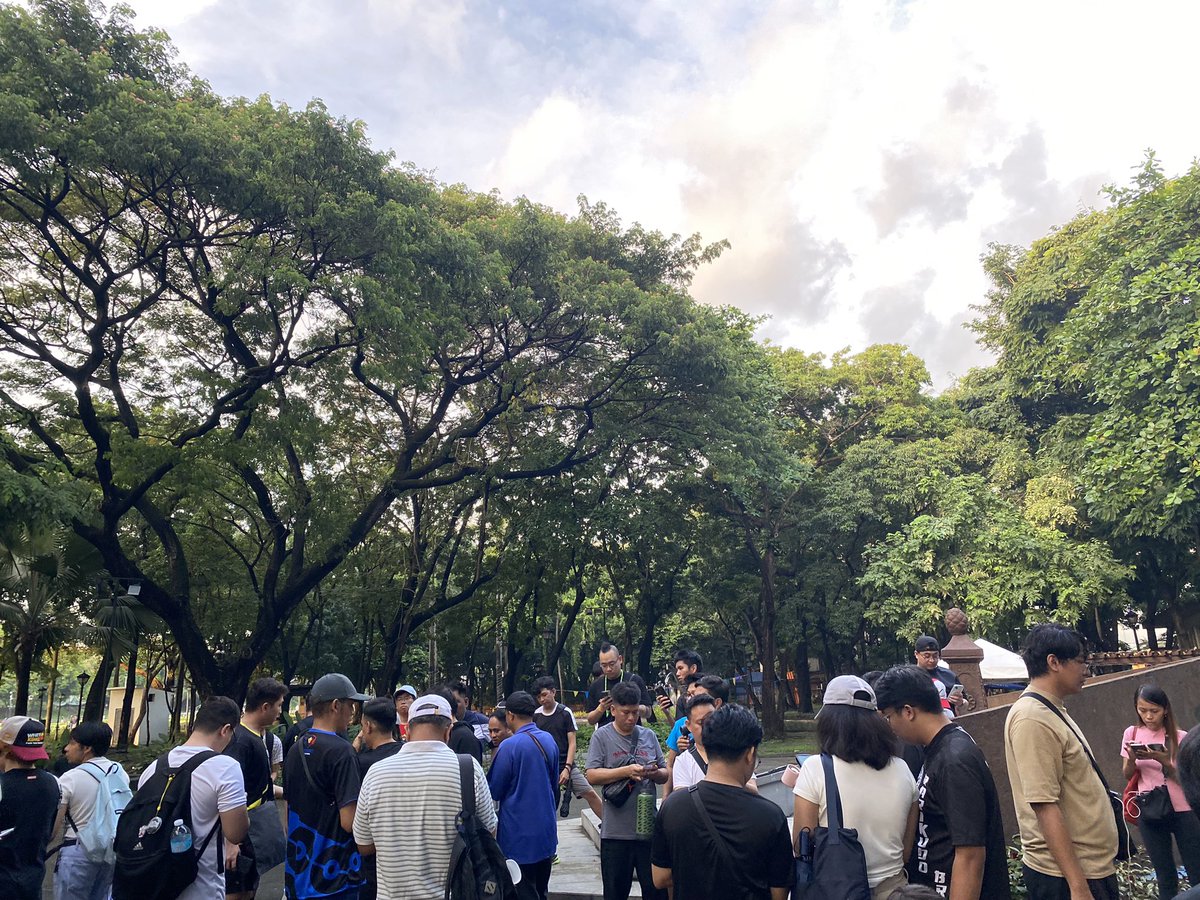 theartofmar's tweet photo. The manila pokemon go community is vibrant ✨🫶🏻
#pokemongo #pokemongoph #PokemonGOCommunityDay #shinysewaddle @pokemonphgroup https://t.co/pMVZYpKQ23