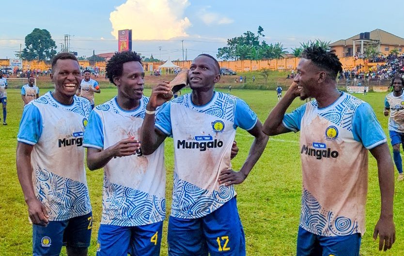 BrianKawalya1's tweet photo. FT' Mbale Heroes 0-4 URA FC

Ivan Ahimbisibwe with an Hat-trick while Amisi Bangani was also on target 

Mbale Heroes suffer third defeat, first at Mbale Municipal stadium!

The hosts were without Richard Malinga

Alex Isabirye's side move to 7 points

#MBHURA
#UPLwithKawalya https://t.co/n3ZwMFz5S2