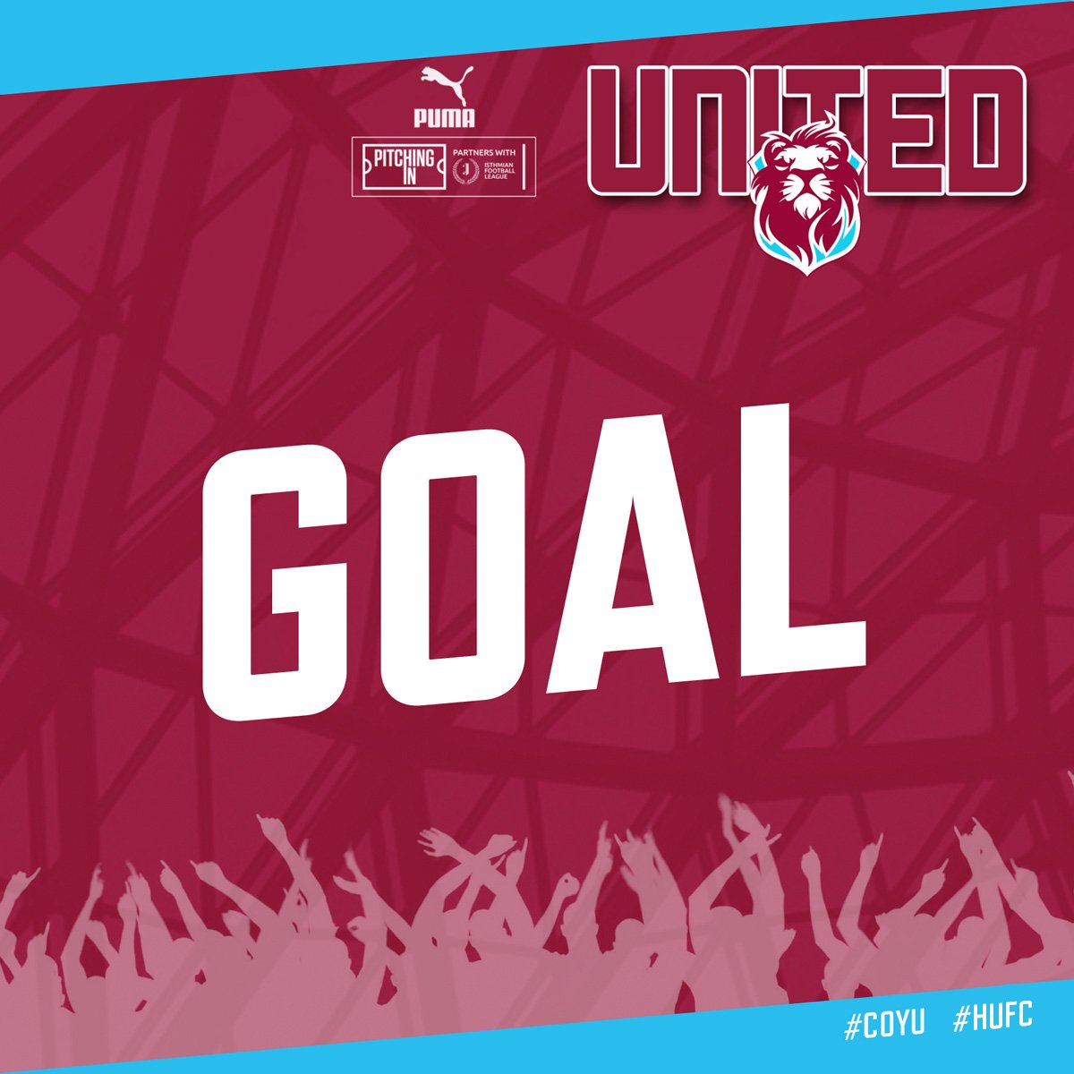 69' | GOAL

Tommie Fagg

It's that man again, this time it starts down the right with Geroge Walker who despite being pulled back by his marker delivers the cross into the stride of Tommie who slots the ball into the bottom corner

<a href="/LeatherheadFC/">Leatherhead FC</a> 1-2 #HUFC

#COYU