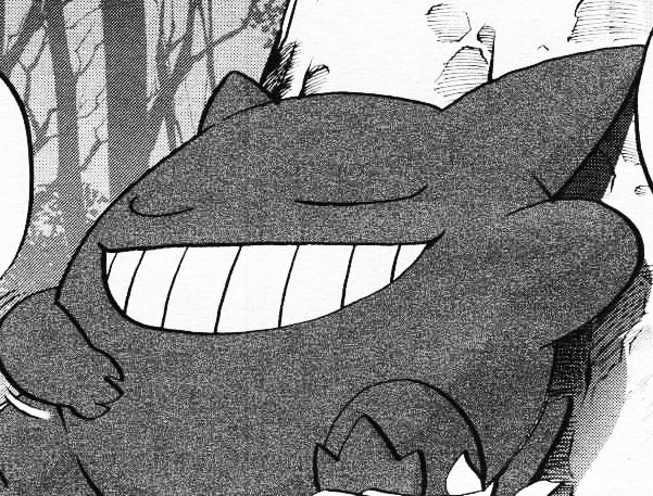 Gengar taking a nap