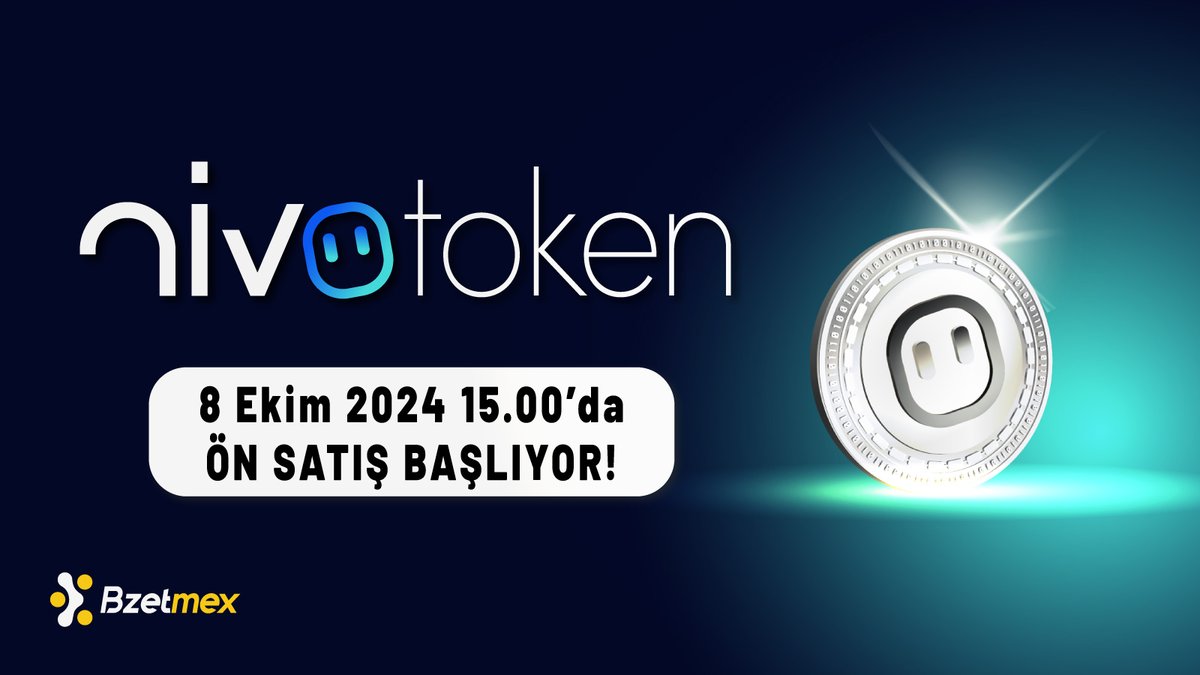 🚀 NivoToken <a href="/nivotoken/">NivoToken</a>, Bzetmex'te Ön Satışa Çıkıyor! 💥

📅 8 Ekim 2024, 15:00

Daha fazla bilgi için: 
🌐 Web: nivotoken.com
📱 Telegram: t.me/nivotoken
📸 Instagram: instagram.com/nivotoken

#NivoToken #ÖnSatış #Bzetmex