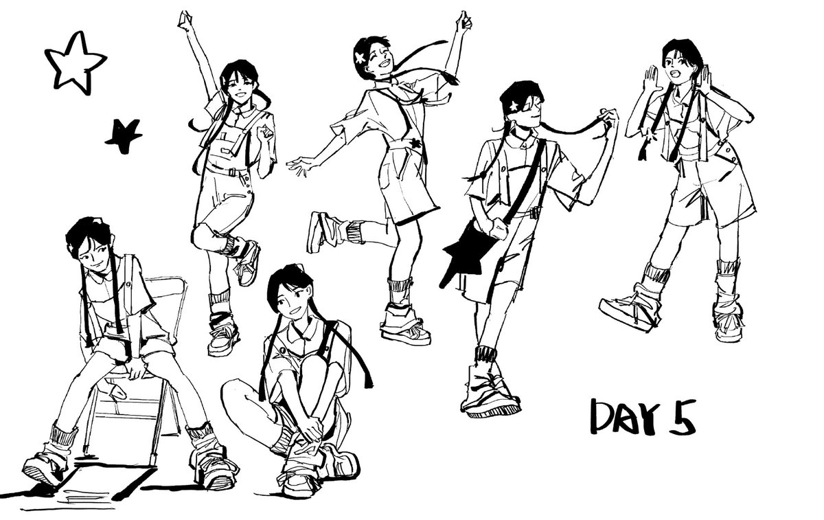42mlrubi's tweet photo. 已参加速写班长五天，希望可以成长💪5days of sketch #速写 #sketch https://t.co/KacxcZVfWz