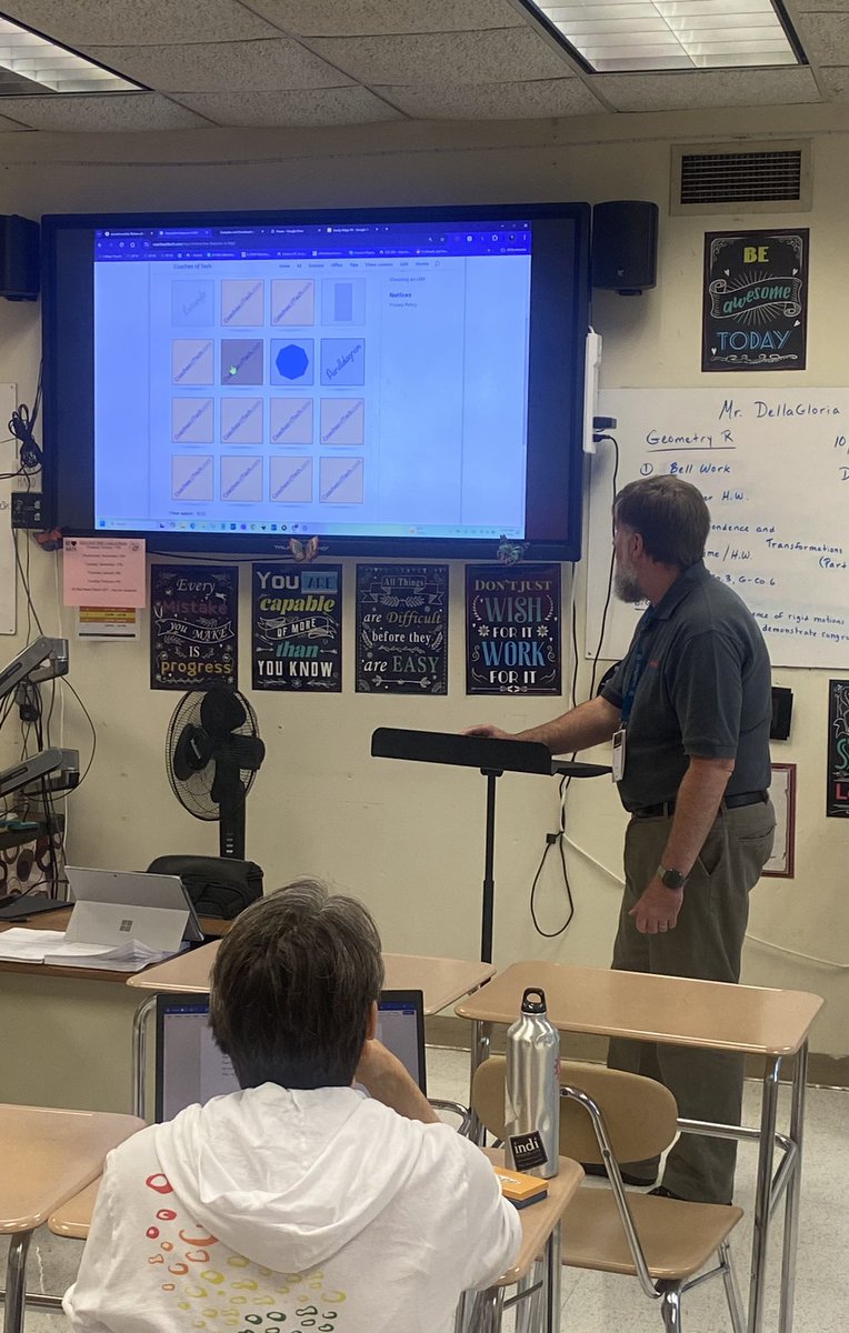 This morning <a href="/htrevorj/">TrevorJohnsonSteig--</a>'s session on Site Interactivity Using H5P at #WCROC! He even created a matching game—so cool!