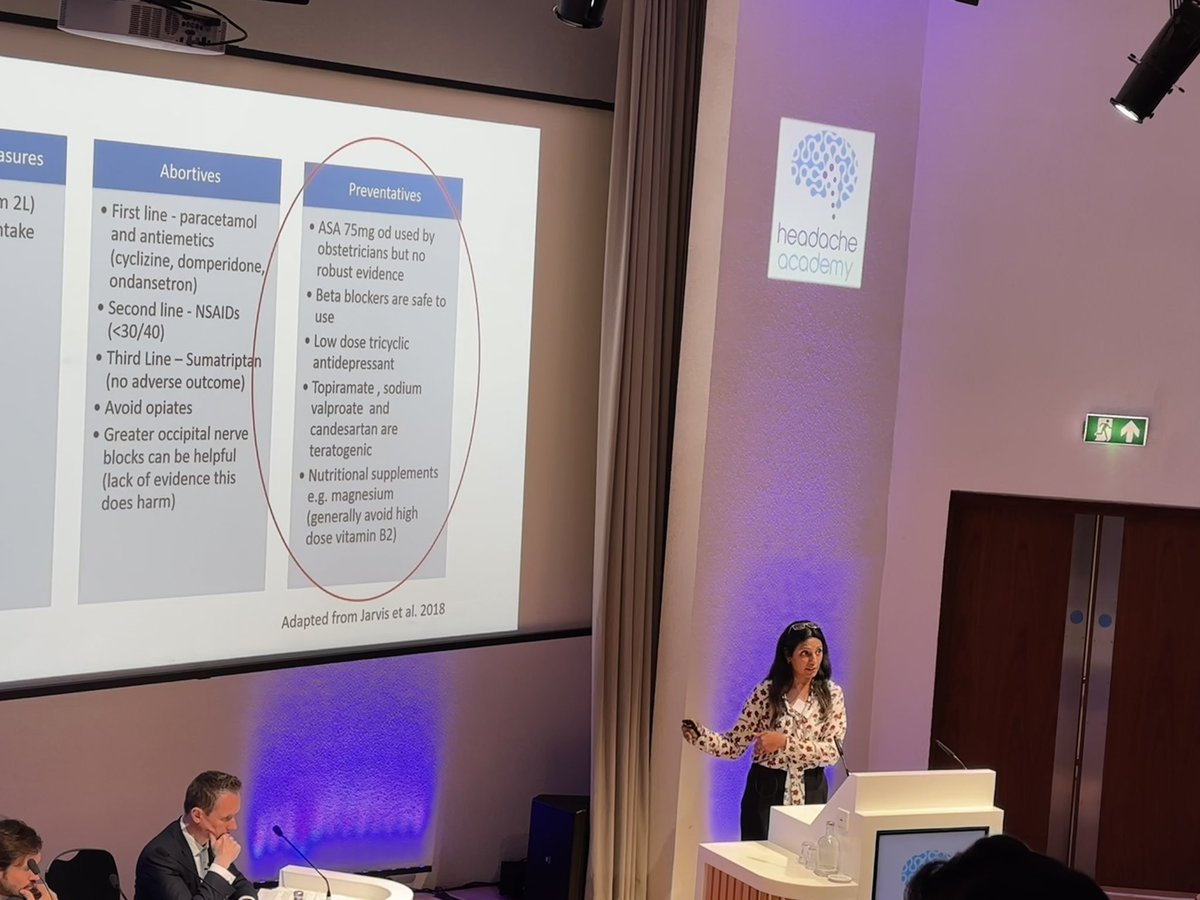 Susie M. Lagrata (@susielagrata) on Twitter photo Dr Dassan <a href="/PoojaDassan/">Pooja Dassan</a> discussed the importance of proper management of headache in pregnancy from conservative to acute & preventive treatment.
#HeadacheAcademy
<a href="/NorthwestHospi1/">Northwest Hospital Foundation</a>
<a href="/Manjit_Matharu/">Prof Manjit Matharu</a> <a href="/neurokam/">Salwa</a>
<a href="/HeadacheNurses/">International Forum for Headache Nurses (IFHN)</a> Dr Dassan <a href="/PoojaDassan/">Pooja Dassan</a> discussed the importance of proper management of headache in pregnancy from conservative to acute & preventive treatment.
#HeadacheAcademy
<a href="/NorthwestHospi1/">Northwest Hospital Foundation</a>
<a href="/Manjit_Matharu/">Prof Manjit Matharu</a> <a href="/neurokam/">Salwa</a>
<a href="/HeadacheNurses/">International Forum for Headache Nurses (IFHN)</a>