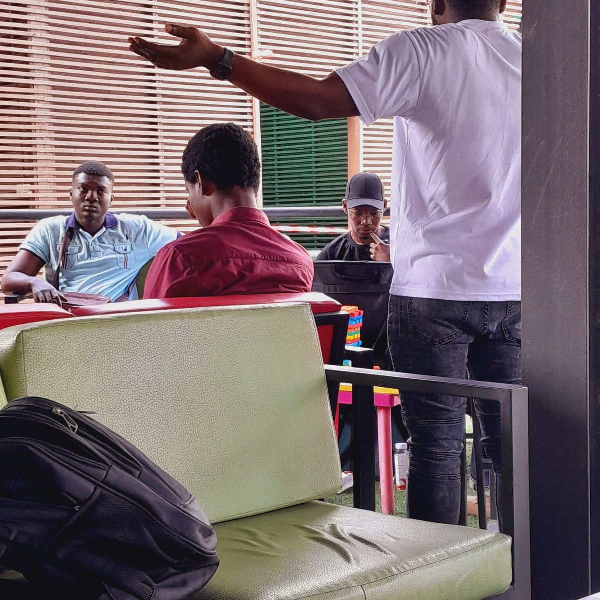 pkwolffe's tweet photo. Lisk meetup ♾️ @LiskHQ

#LiskBuildersHangoutAccra #BuildonLisk #GoLisk #LiskGhana https://t.co/qKdnxqQ8dt