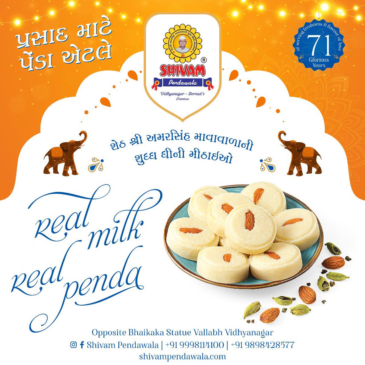 rajdeepraj71's tweet image. #navratri2024 #navratrispecial #garba #dandiya #traditional
#dussehra #gujarati #sweets #penda #sweets #prasad #fafda #kesarjalebi #shivampendawala #vallabhvidhyanagar