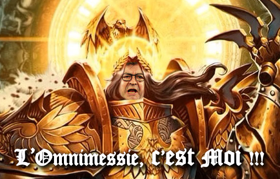 BracciniPierre's tweet photo. Je vois qu'il y en a encore qui ont un peut de mal à expliquer la fusion de l'Impérium et du Mechanicum (hein @RoiLennon  ? ^^)... Je propose une illustration qui résume succinctement le bouzain ! https://t.co/dRGGehkQok