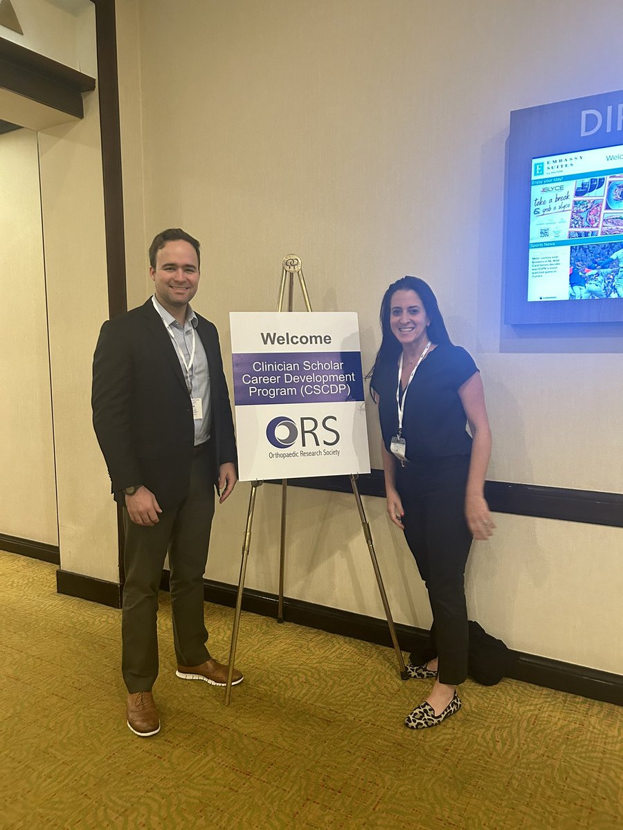 Andy Harris, MD (@_andyharrismd) on Twitter photo Learned an immense amount from the excellent faculty at the <a href="/ORSsociety/">Orthopaedic Research Society</a> CSCDP this weekend. Highly recommended for anyone interested in a career in academic Orthopaedics. Thank you <a href="/HopkinsOrtho/">Johns Hopkins Orthopaedics</a> and <a href="/dlaport1/">Dawn Laporte</a> for the opportunity to attend. Learned an immense amount from the excellent faculty at the <a href="/ORSsociety/">Orthopaedic Research Society</a> CSCDP this weekend. Highly recommended for anyone interested in a career in academic Orthopaedics. Thank you <a href="/HopkinsOrtho/">Johns Hopkins Orthopaedics</a> and <a href="/dlaport1/">Dawn Laporte</a> for the opportunity to attend.
