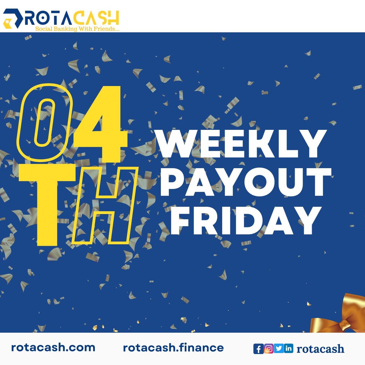 Rotacash Finance (@rotacash) on Twitter photo It's was a ๐ฐ๐ฐ๐ฐ๐ฐ Weekend!
Congrats to all the #Rotacash #Rotans of the week ๐๐๐๐
Let's keep the Circle Moving for sustainable ๐ต๐ต๐ฐ๐ต๐ฐ๐ต Inclusion ๐ฅ
#fintech #Savings #NFTs <a href="/Farmchainfinanc/">Farmchain.Finance</a> <a href="/OfficialSiban/">SIBAN</a> <a href="/cyberchain_ng/">Cyberchain</a> <a href="/Cryptotvplus/">CryptoTvplus</a> It's was a ๐ฐ๐ฐ๐ฐ๐ฐ Weekend!
Congrats to all the #Rotacash #Rotans of the week ๐๐๐๐
Let's keep the Circle Moving for sustainable ๐ต๐ต๐ฐ๐ต๐ฐ๐ต Inclusion ๐ฅ
#fintech #Savings #NFTs <a href="/Farmchainfinanc/">Farmchain.Finance</a> <a href="/OfficialSiban/">SIBAN</a> <a href="/cyberchain_ng/">Cyberchain</a> <a href="/Cryptotvplus/">CryptoTvplus</a>