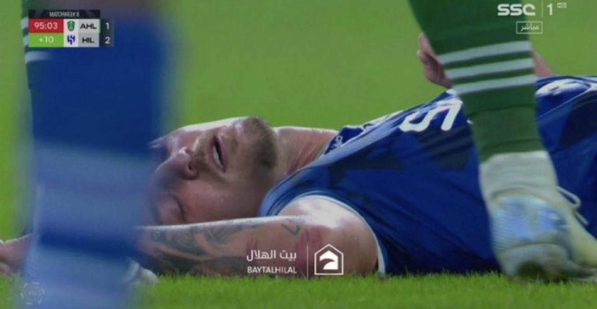 وضعيات ما تشوفها الا قدام اندية جدة