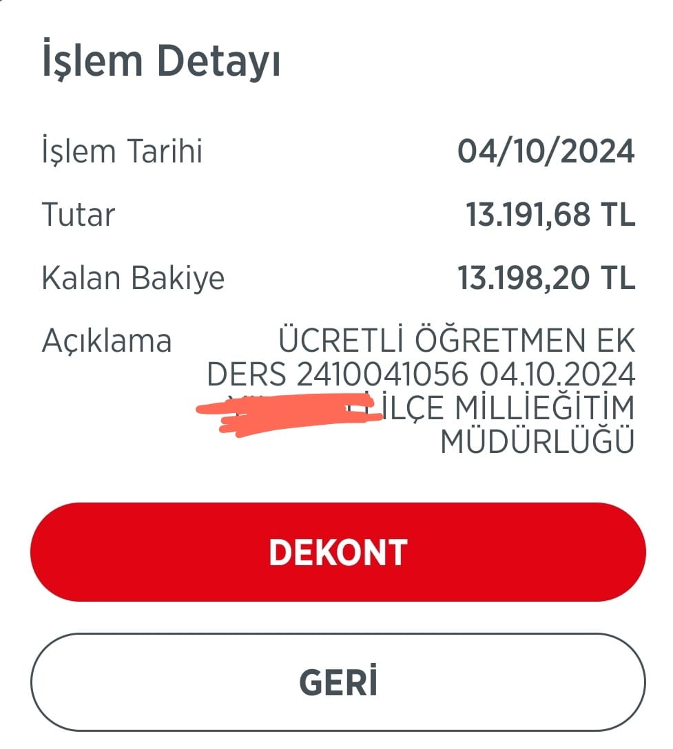 Ücretli Öğretmenlerin hâli.
" Vekil maaşları öğretmen maaşını geçmesin" diyen Gazi Mustafa Kemal Atatürk' e rahmet diliyorum.
Söz bitmiştir!

#EkDerslidenTasarrufOlmaz
#ÖMKileÜcretliÖğrtmneStatü
<a href="/tcmeb/">Millî Eğitim Bakanlığı</a> 
<a href="/csgbakanligi/">T.C. Çalışma ve Sosyal Güvenlik Bakanlığı</a> 
<a href="/TBMMresmi/">TBMM</a> 
<a href="/tcbestepe/">T.C. Cumhurbaşkanlığı</a> 
@_ozgedemir_ 
<a href="/MeryemTurktekin/">Meryem Türktekin</a>