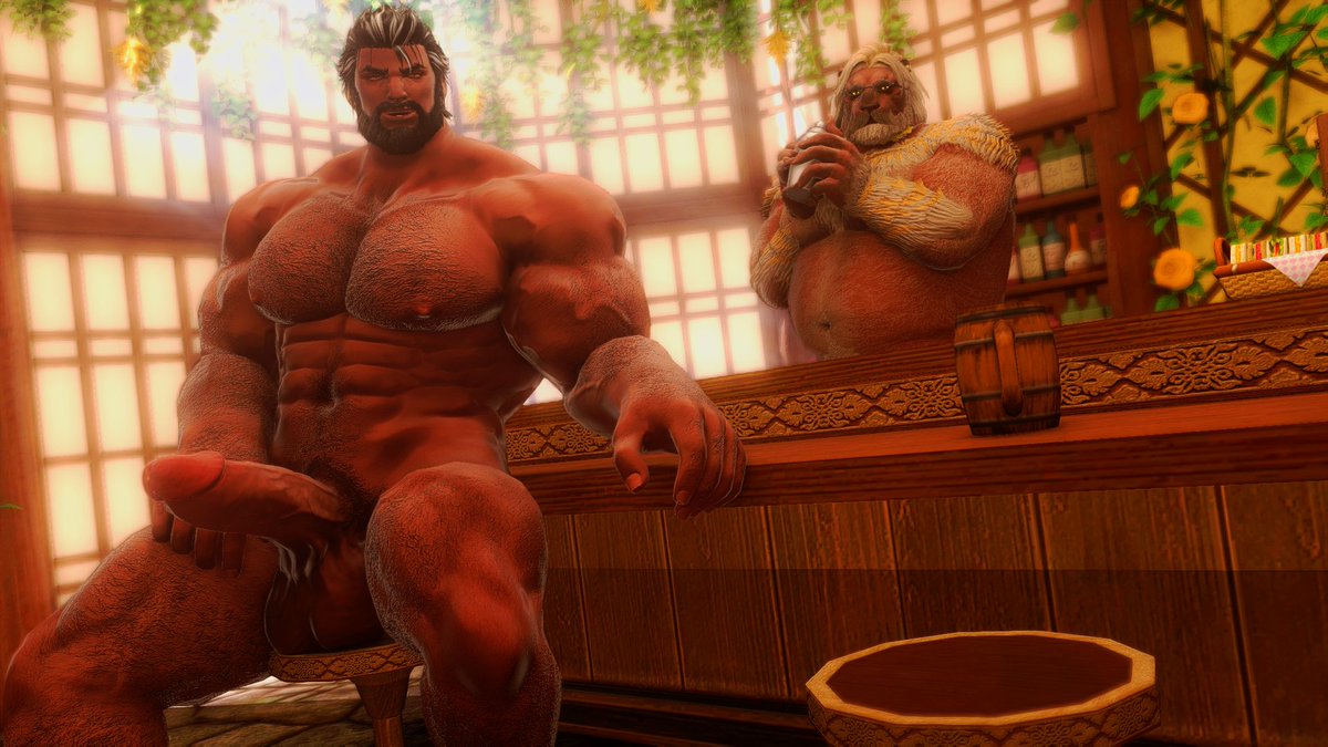 Welcome to The Emperor's New Bar. Leave your pants at the door and grab a drink from the tap.

[Featuring: <a href="/easternhroth/">Vostok🔞</a>] 
[#BARA #GayNudist #Gayming]