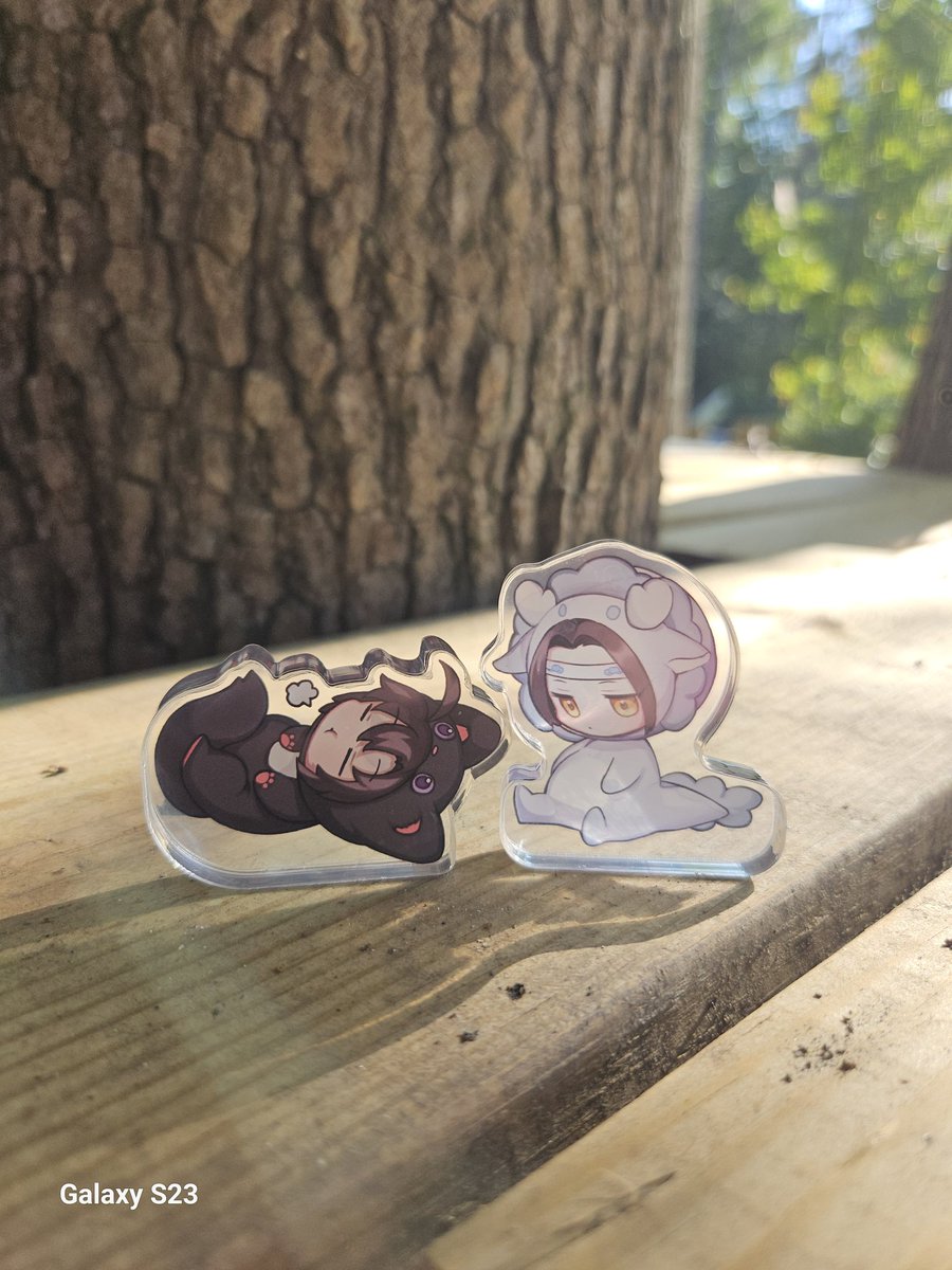 I finally have time to post them! Look at the babies, so cute!
Thanks to <a href="/Peachy_panda16/">Lotus🌿 | Really Slow 🥹</a> for hosting the go! I got everything safe and sound! Thank you, <a href="/NaVe_MDZS/">🌸나베🌸</a>, for the beautiful art!
