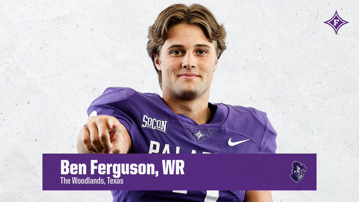 Trey Hedden connects with Ben Ferguson for the 10-yard TD strike!  Ian Williams' PAT is GOOD!
The Citadel 16, Furman 10| 5:39-4Q