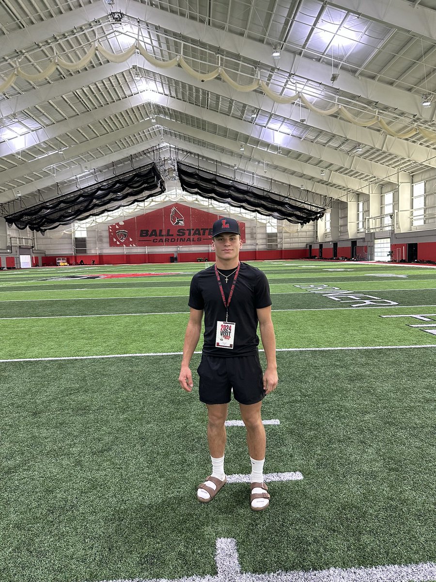 ALurvey's tweet image. Had a great visit to Ballstate today! Thanks for having me out! @CoachWCinelli @BSUCoachNeu 
@coachjknowles @BallStateFB 

@MIexposure @cwilliams2209 @football_lhsrec